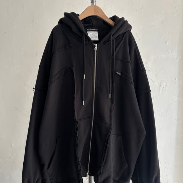 Surgery 써저리 리메이크 오버 피그먼트 후드 집업