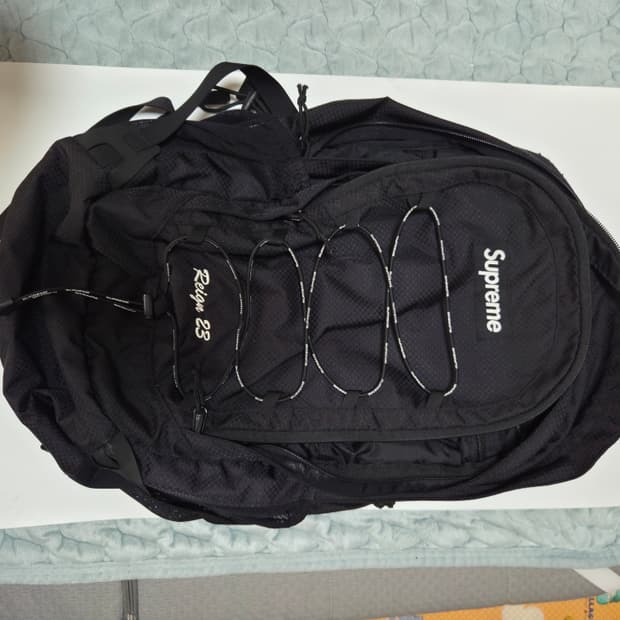 슈프림 22ss 백팩 블랙