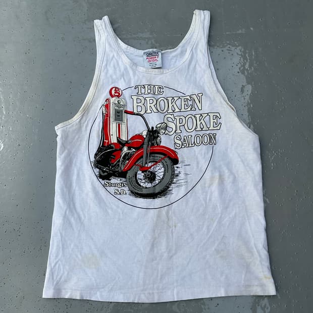 [빈티지] •90s Vintage Broken Saloon Tee 