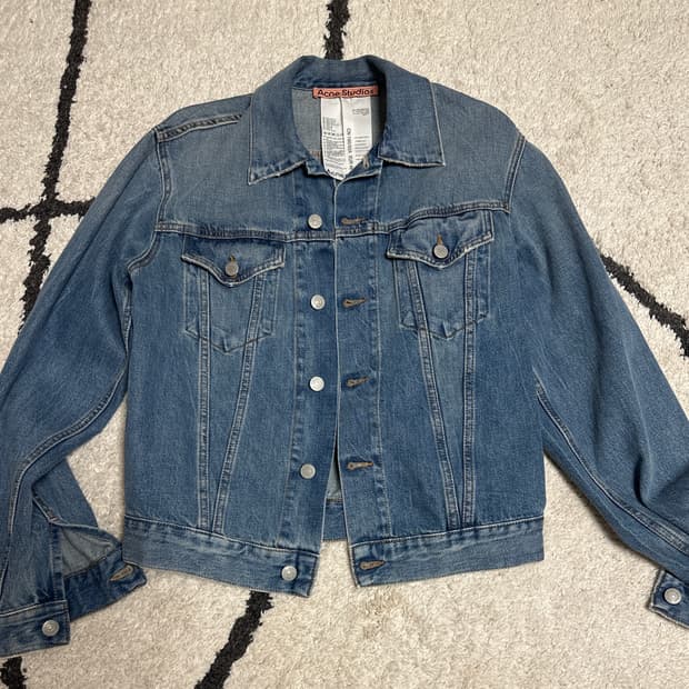 아크네 데님자켓 46