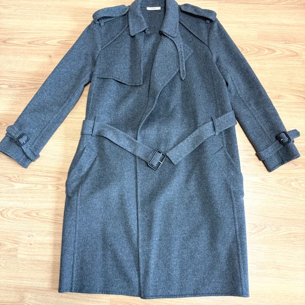 가격내림) 셀린느 그레이 리버시블 코트 38