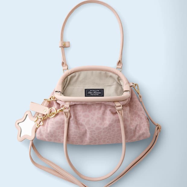 배드블루 덤플링백 레오파드 핑크 갸루 핀터 쥬시꾸뛰르 베메클