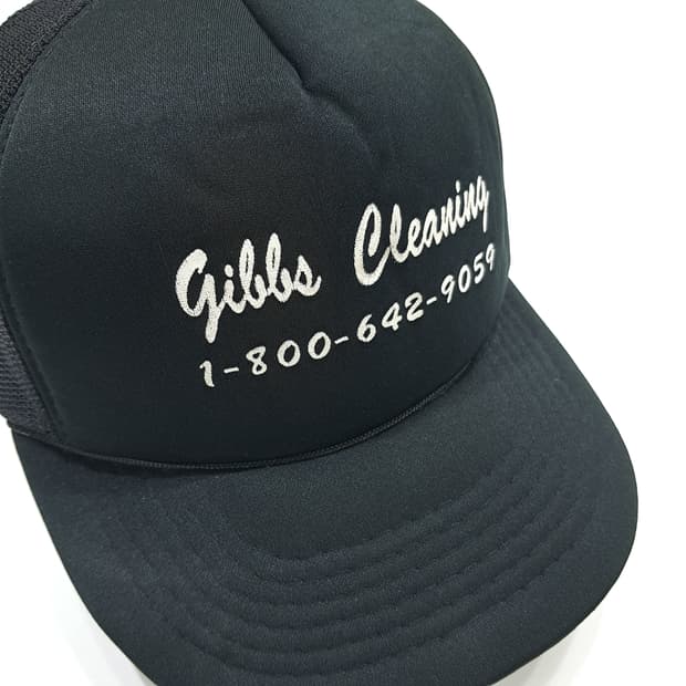 빈티지 Gibbs Cleaning 로프 메쉬 트러커캡 P1947