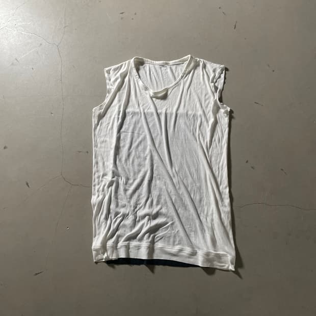 UNTILE MEN Sleeveless Layered Top