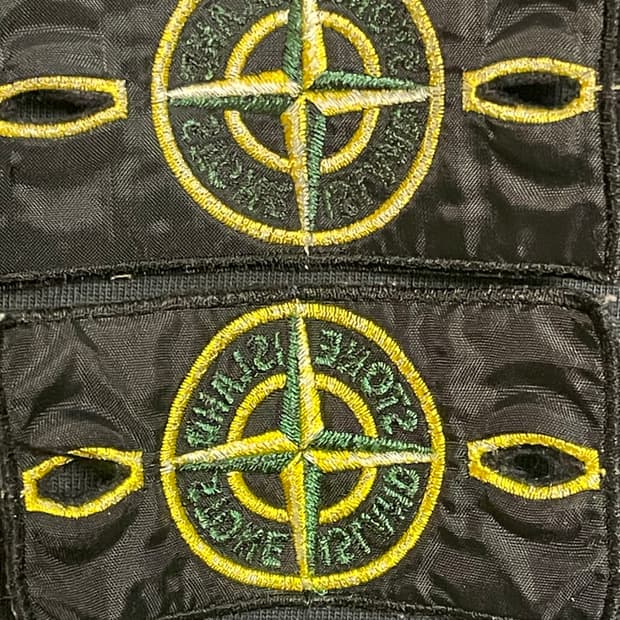 스톤아일랜드 와펜 2개