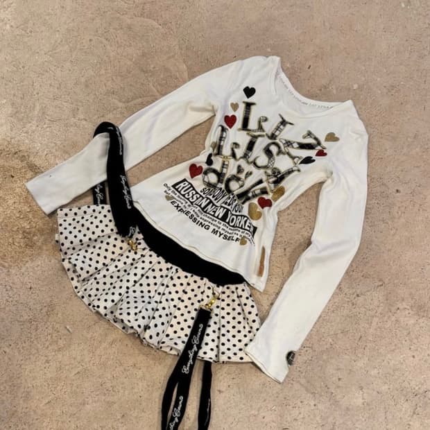 리즈리사돌 리즈리사 롱슬 롱슬리브 라떼걀 갸루 히메갸루