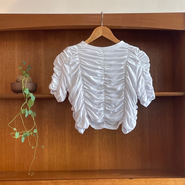 Beams Shirred T-shirt