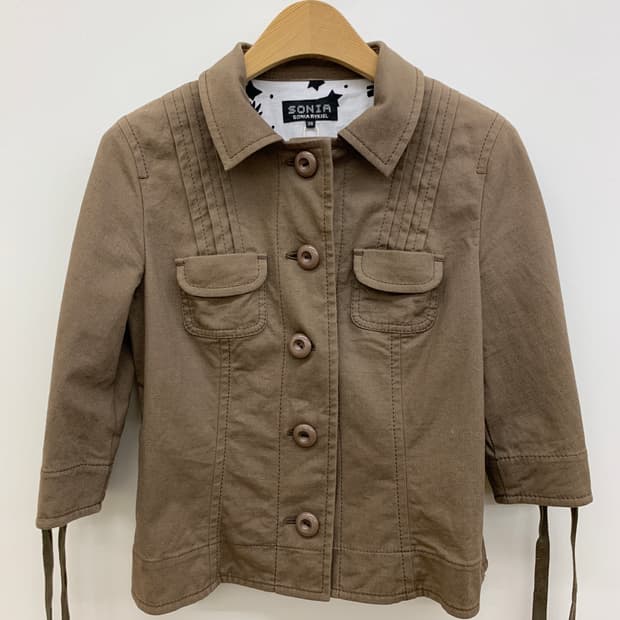 코튼 숏자켓 3/4 sleeve jacket