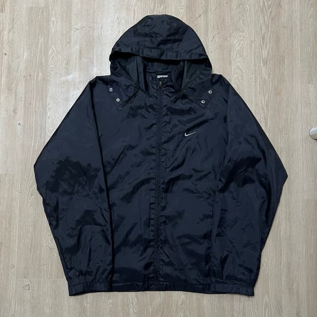 나이키 스우시 후드 바람막이 자켓 M/95 