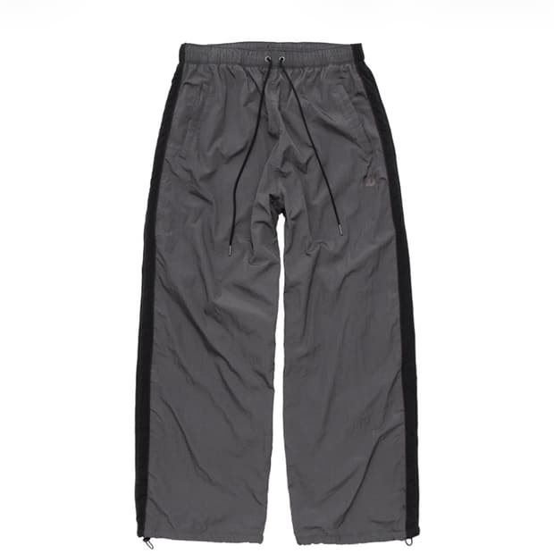 2) 폴리테루 휴먼인덱스 휴먼 레트로 트랙 팬츠 차콜 블랙