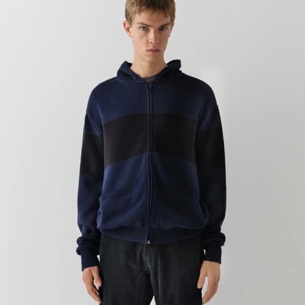 [M]기마구아스 Capitan 니트 후드 집업