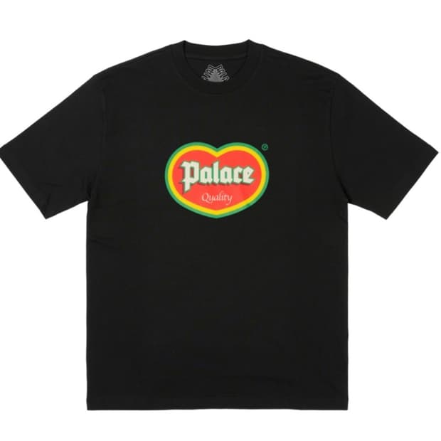 팔라스 PALACE 퀄리티 반팔 티셔츠 블랙 24SS L