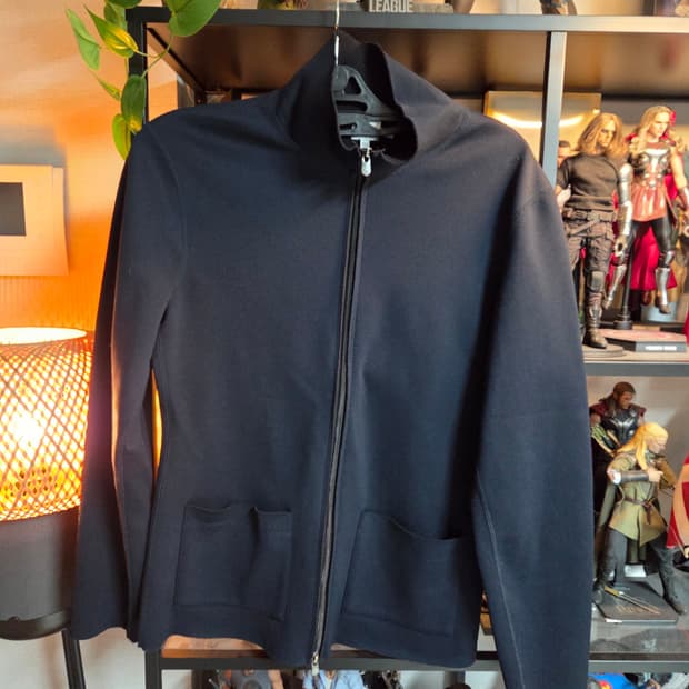 조르지오 아르마니 네이비 집업