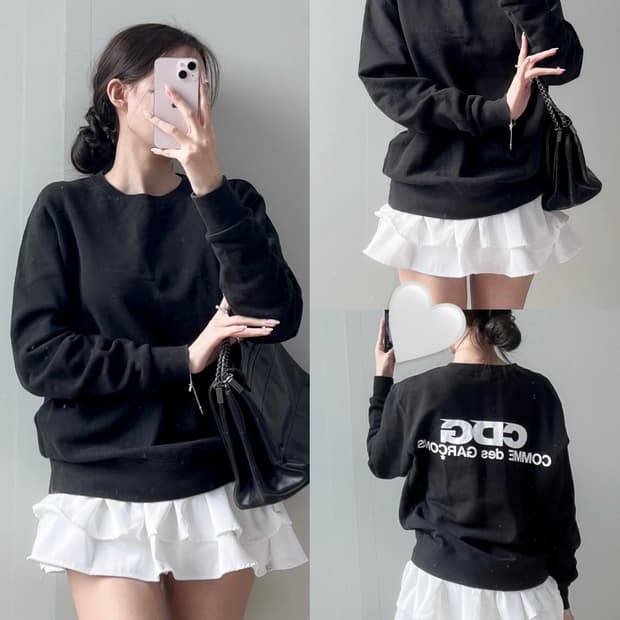 CDG 꼼데가르송 맨투맨