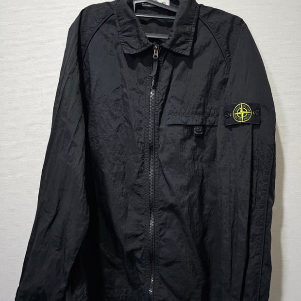 정품 스톤아일랜드 나일론메탈 오버셔츠 자켓  100 / L