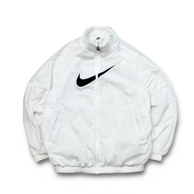 Nike NSW 에센셜 우븐 바람막이 화이트