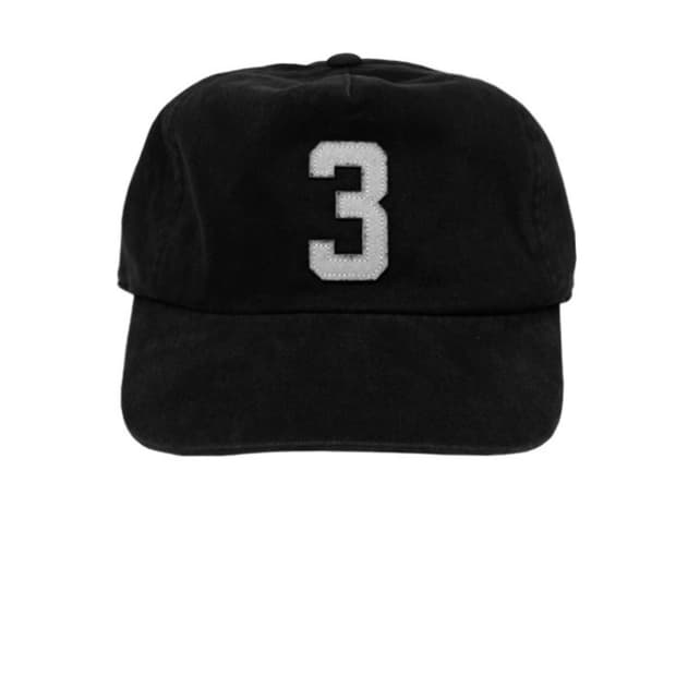 컬렉트피시스 모자 THREE 5 PANEL CAP (BLACK)