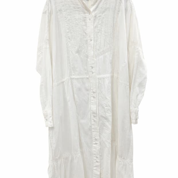 DKNY 화이트 롱 원피스 XS