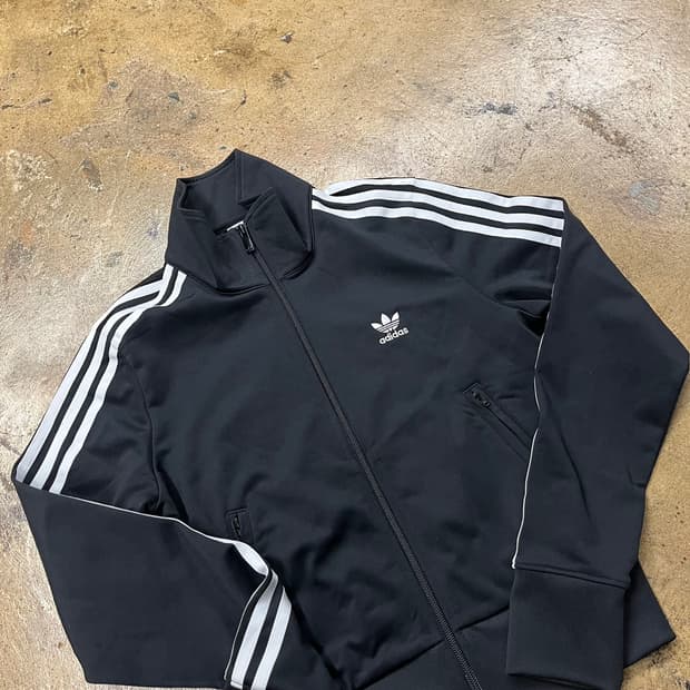 [정품/S] 아디다스 블랙 삼선 트랙탑 져지 b10