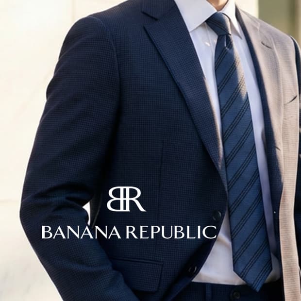 바나나리퍼블릭 넥타이 네이비 스트라이프 A+등급 K2465
