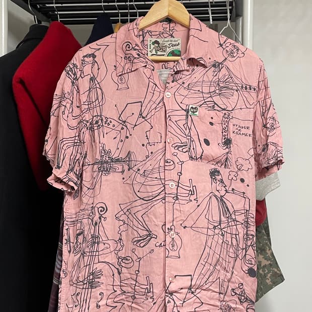 deus 데우스 하와이안 반팔셔츠(M)