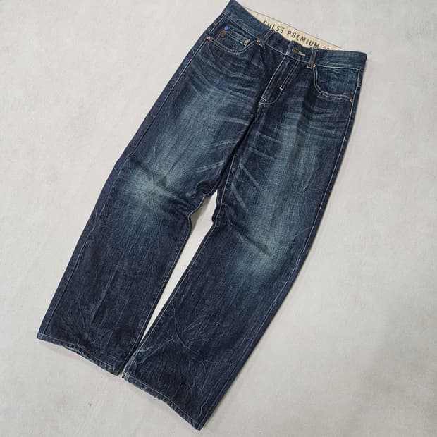 30 게스 프리미엄 라인 데님 팬츠 0325Y