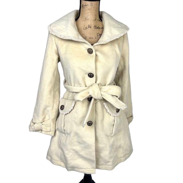 엑시즈팜 라떼갸루 히메갸루 코트 빈티지