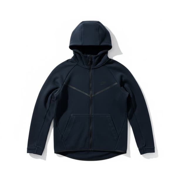 나이키 테크 플리스 후드집업 네이비