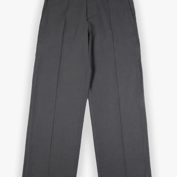 Stitch crease trouser 차콜 [1]