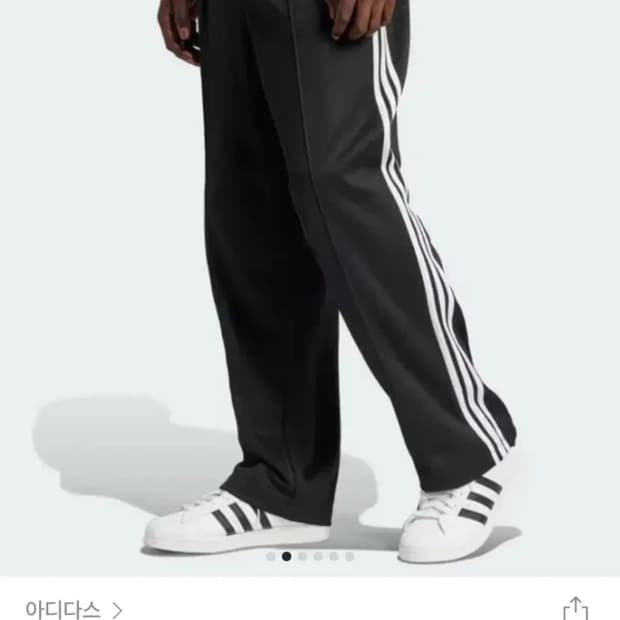 아디다스 아디컬러 3S 배기 팬츠 블랙 L IZ4801 IZ2466