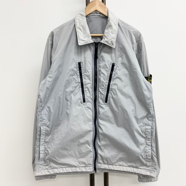 [XL]스톤아일랜드 크링클렙스 셔츠자켓