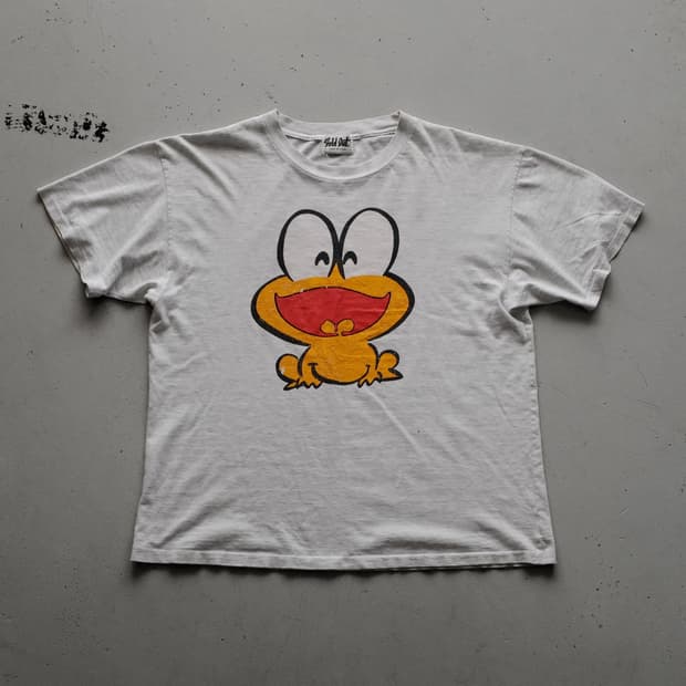1990‘s Made In USA 명량 개구리 뽕키치 티셔츠