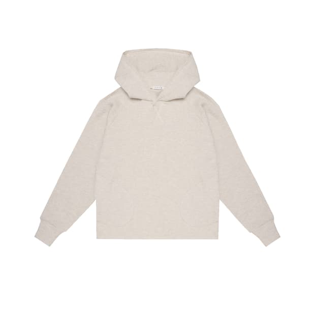 콜로신스 블랭킷 후드 맨투맨 멜란지 오트