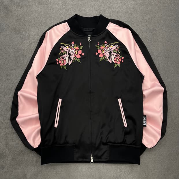 CHARM'S 핑크팬더 자수 스카쟌