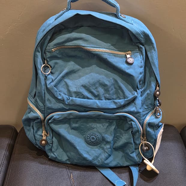 하구미 모리걸 민트 키플링 백팩