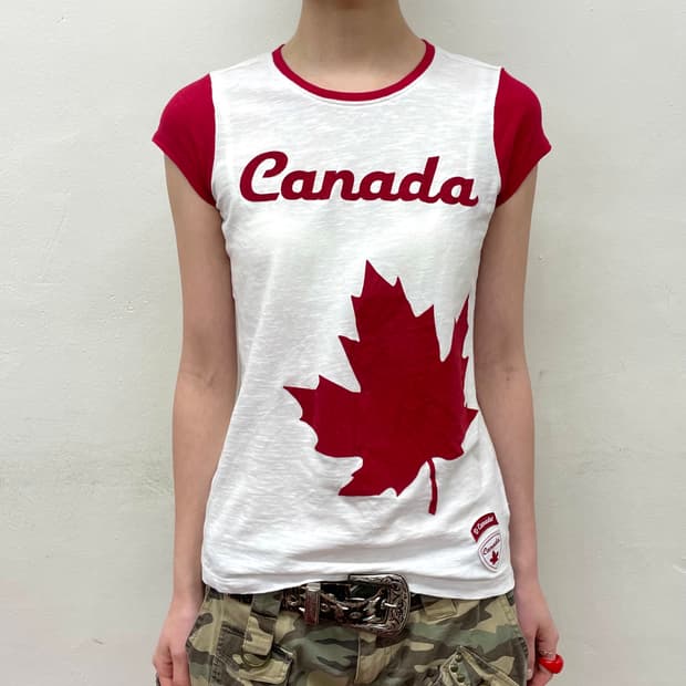 Canadian flag t-shirt