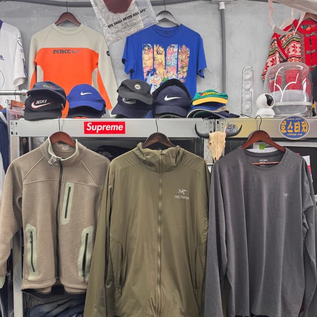 일괄) 아테릭스자켓 긴팔 등 일괄 3종 