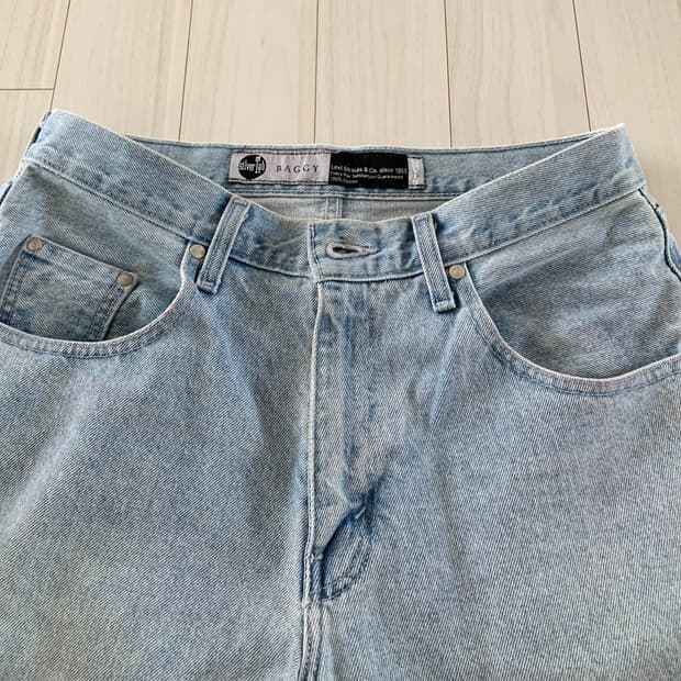리바이스 실버탭 데님 팬츠 배기핏