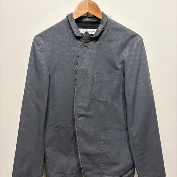 꼼데가르송 리버시블 데미지 자켓