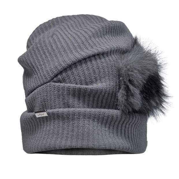 정도 JONGDO FLUFFY FORM BEANIE . GRAY