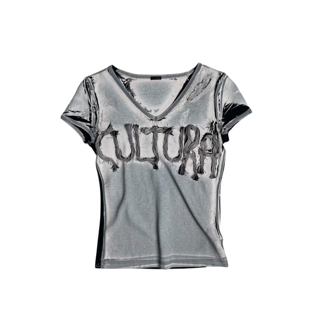 Cultura 페인트 실 반팔티 (italy)