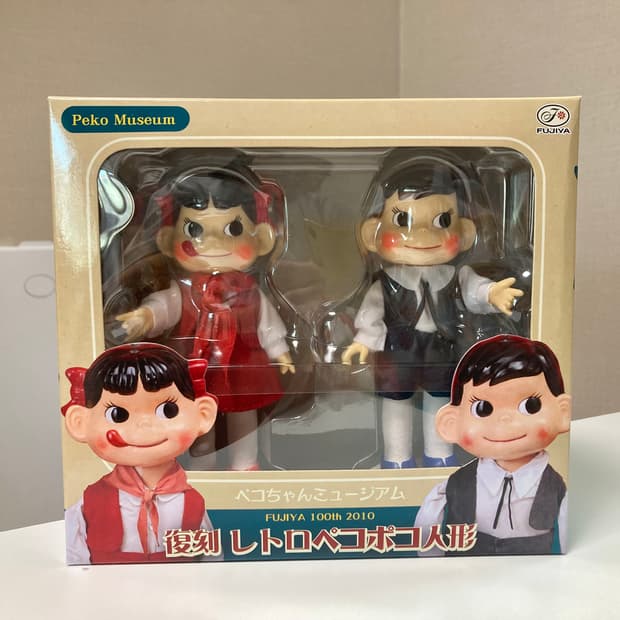 페코짱 포코짱 박물관 한정 레트로 피규어