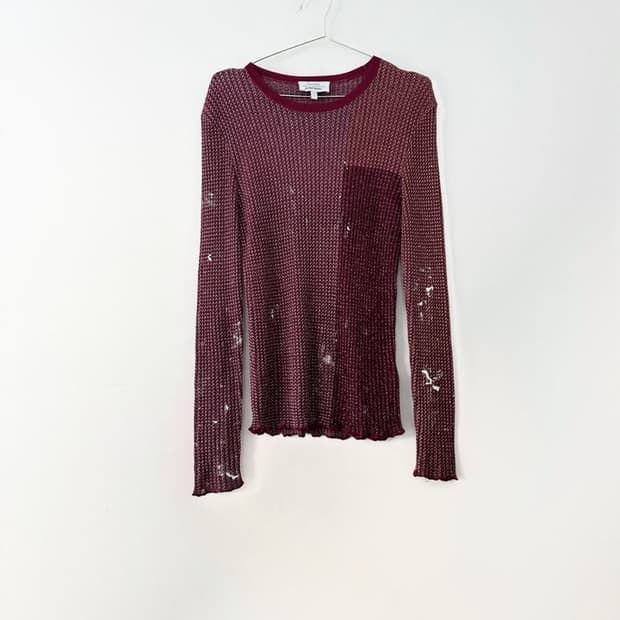 & OTHER STORIES Glitter ink slim knit