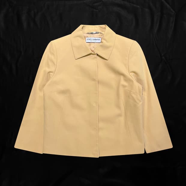 돌체앤가바나 베이지 자켓