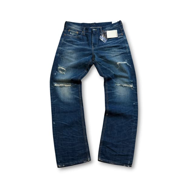 MINI Brand 78 워싱 데미지 데님팬츠 XL