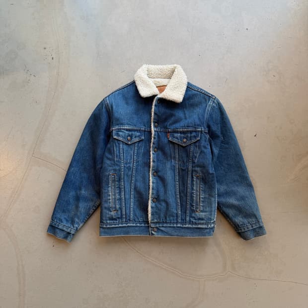 80s 리바이스 오렌지탭 쉐르파 자켓