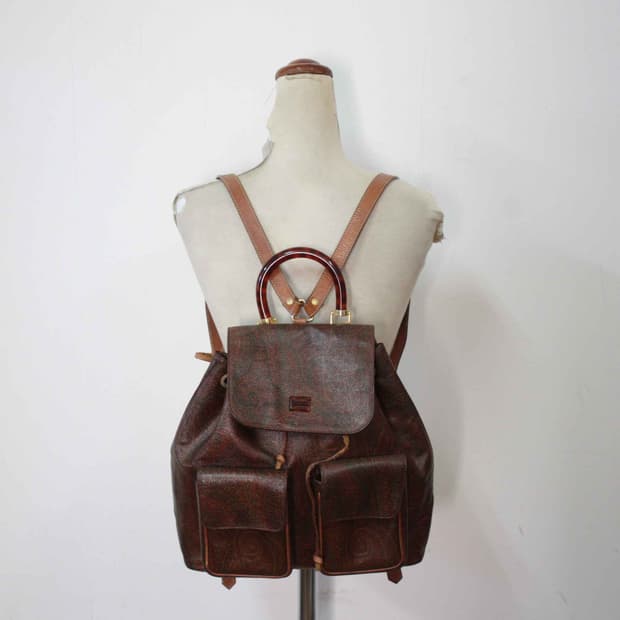 B-10558/에트로 정품 여성용 페이즐리 백팩