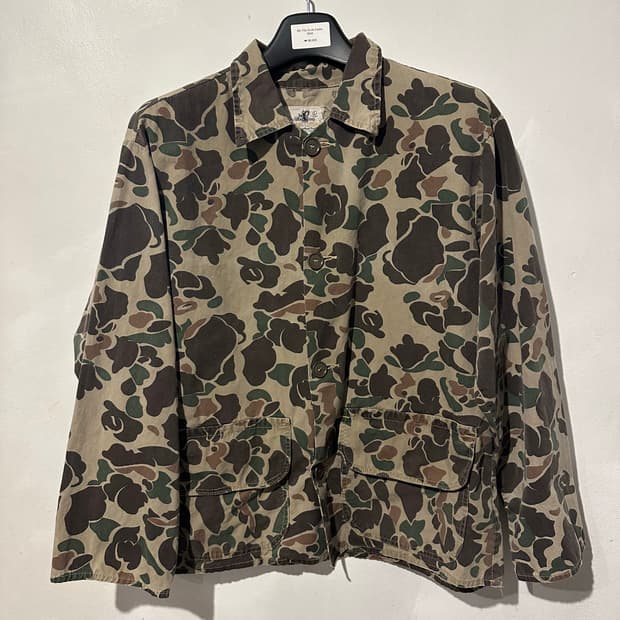 빈티지 60~70s 덕 카모 셔츠 