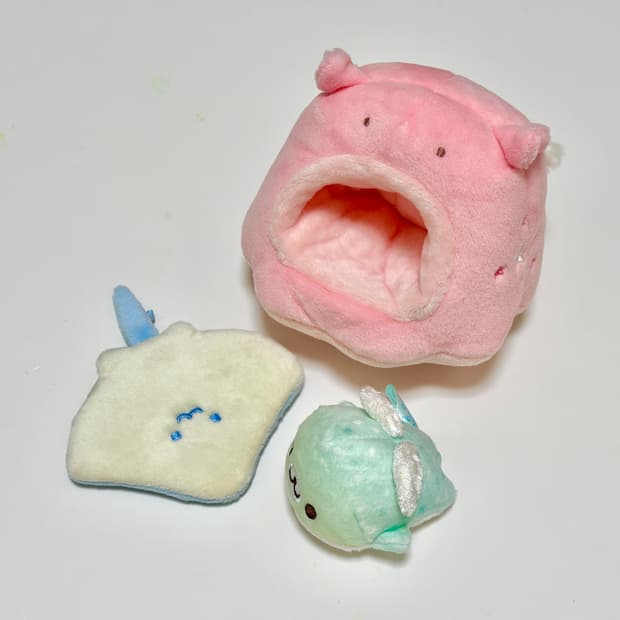 산엑스 마메고마 레어 희귀 천사 하늘 수족관 세트 교환0