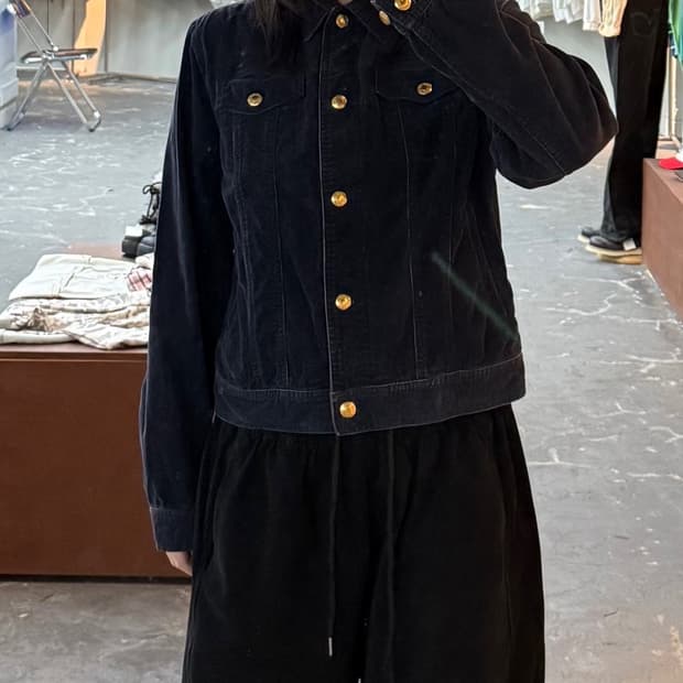 폴로 진스 코듀로이 트러커 자켓 H1420